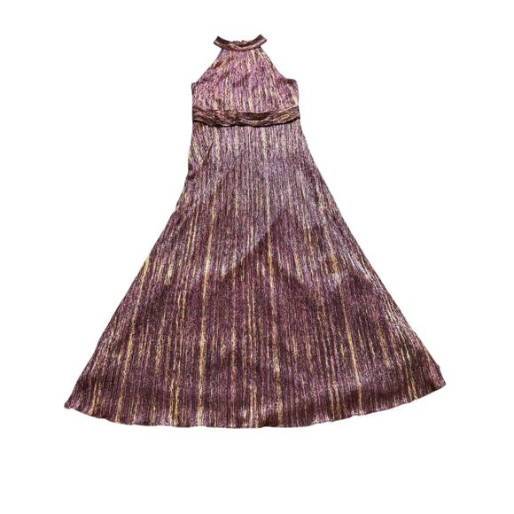 Monique Lhuillier purple and gold gown
 - Size - Picture 15 of 16